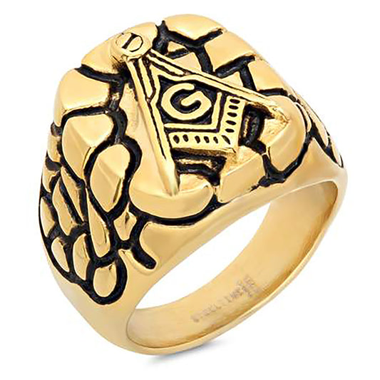 Stainless Steel Ring Sz9