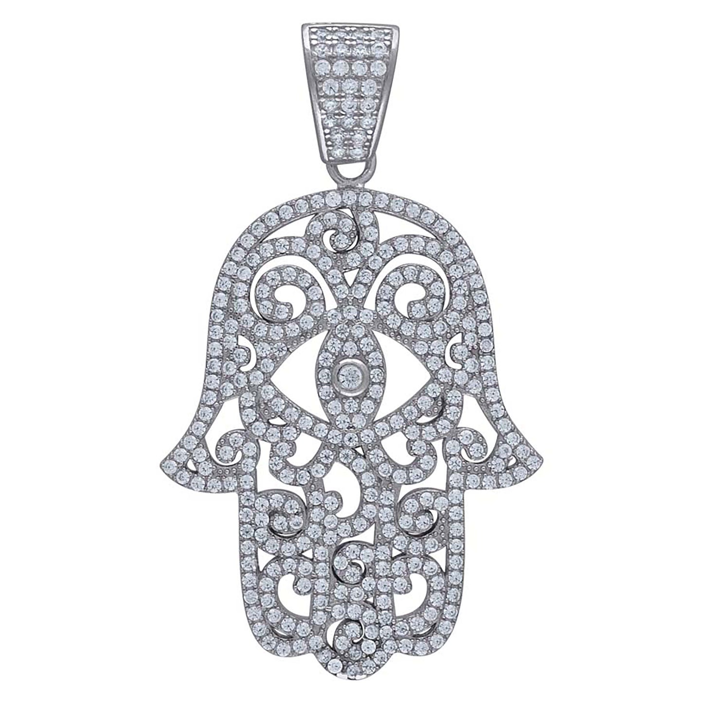 925 Sterling Silver Cz Pendant
