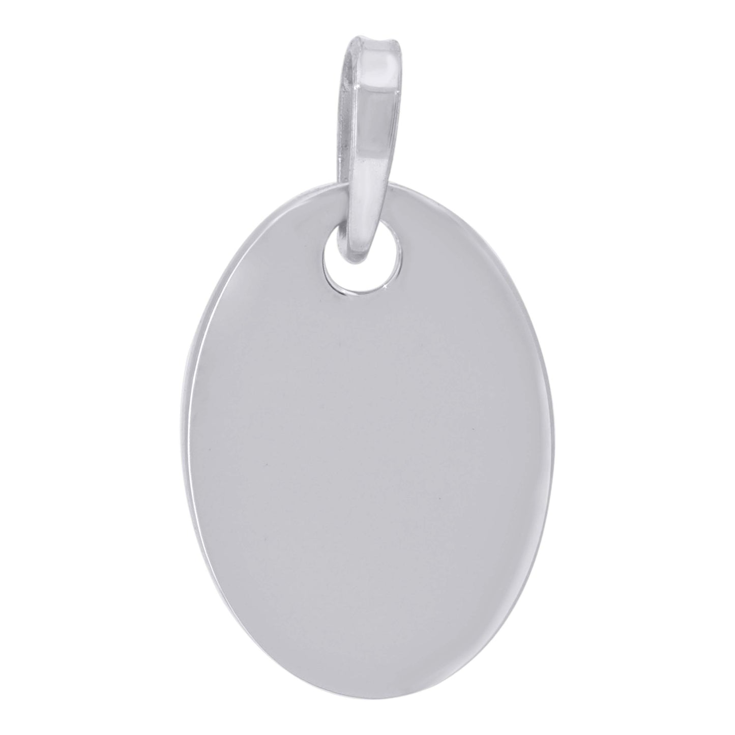 925-Silver Oval Pendant