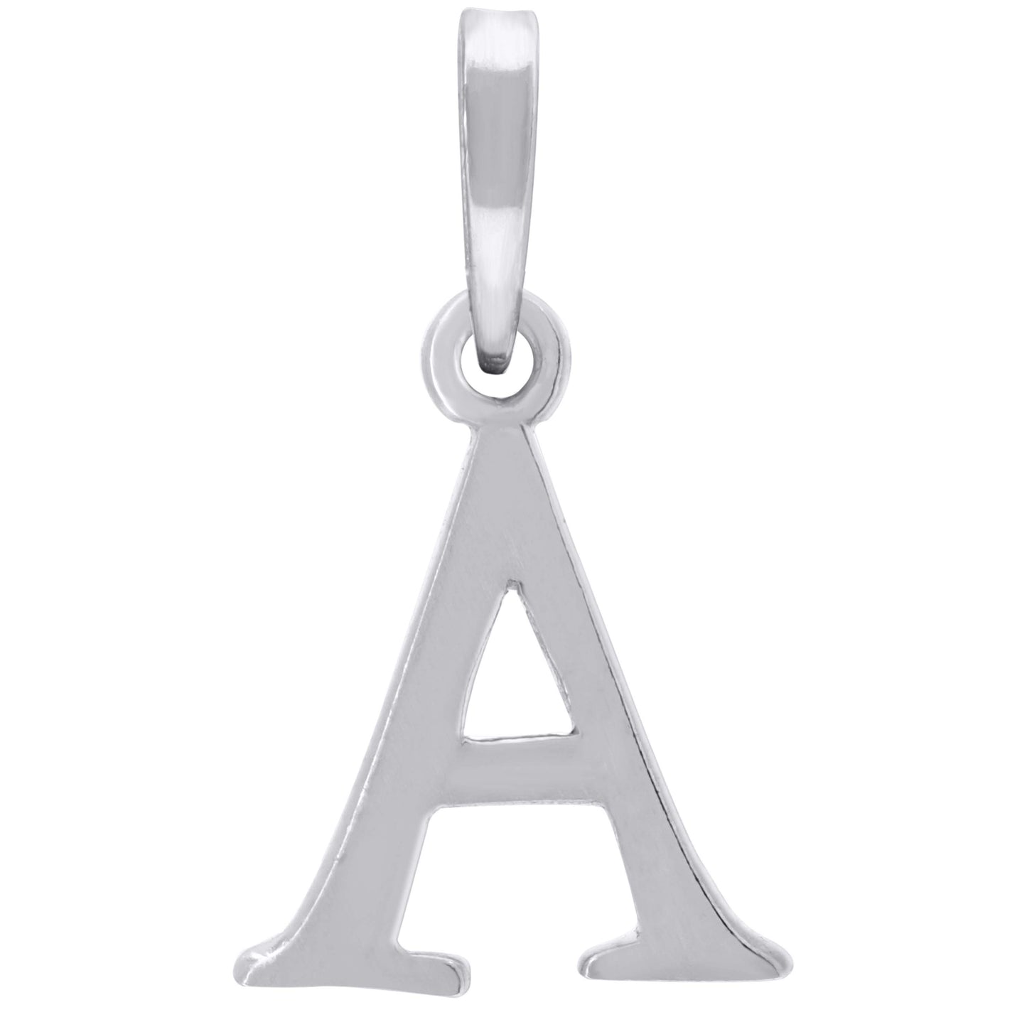 925-Silver Intial "A" Pendant