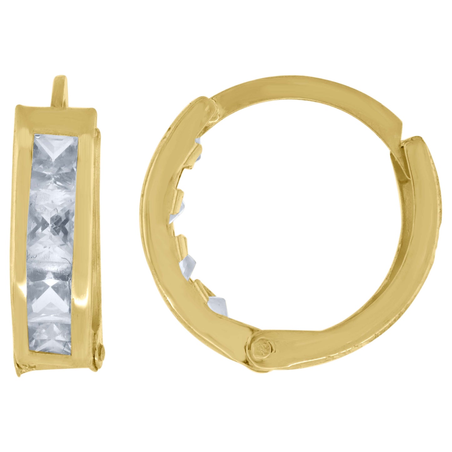 10Kt Gold Hoop Earrings