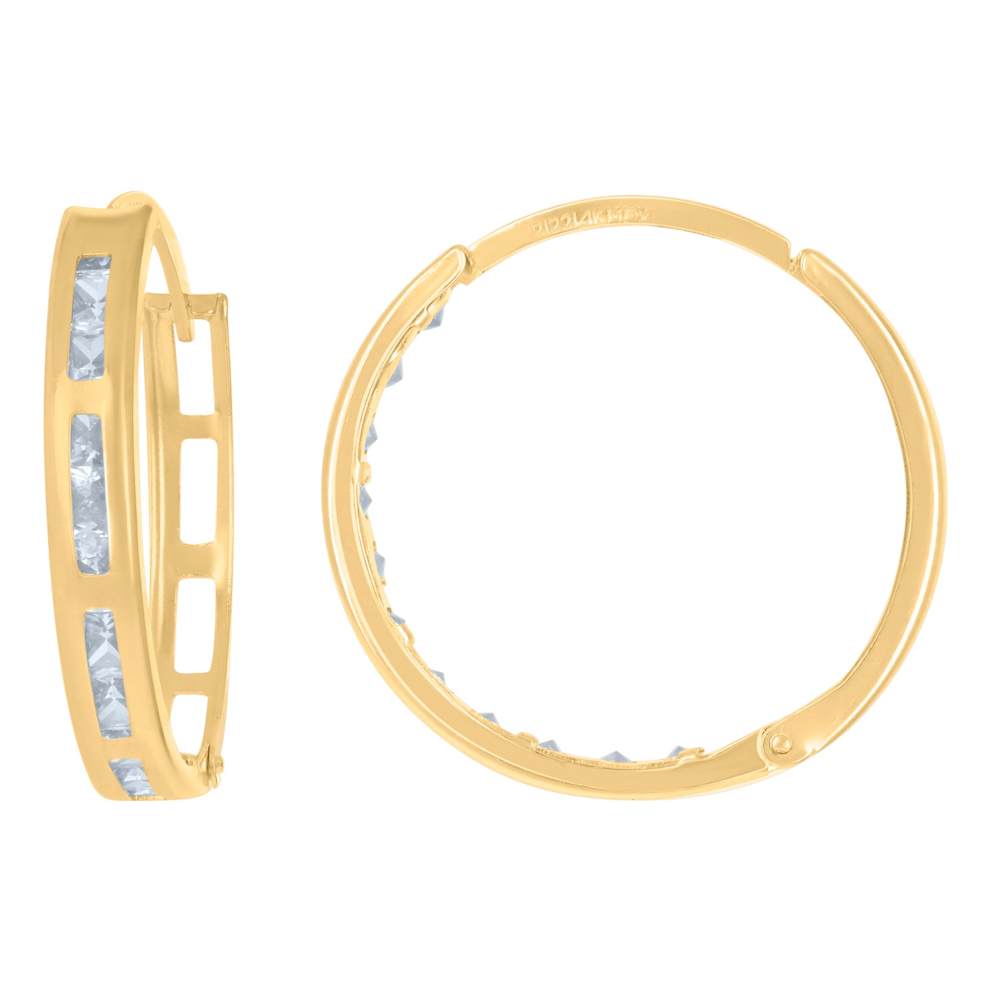 14Kt Hoop Earrings