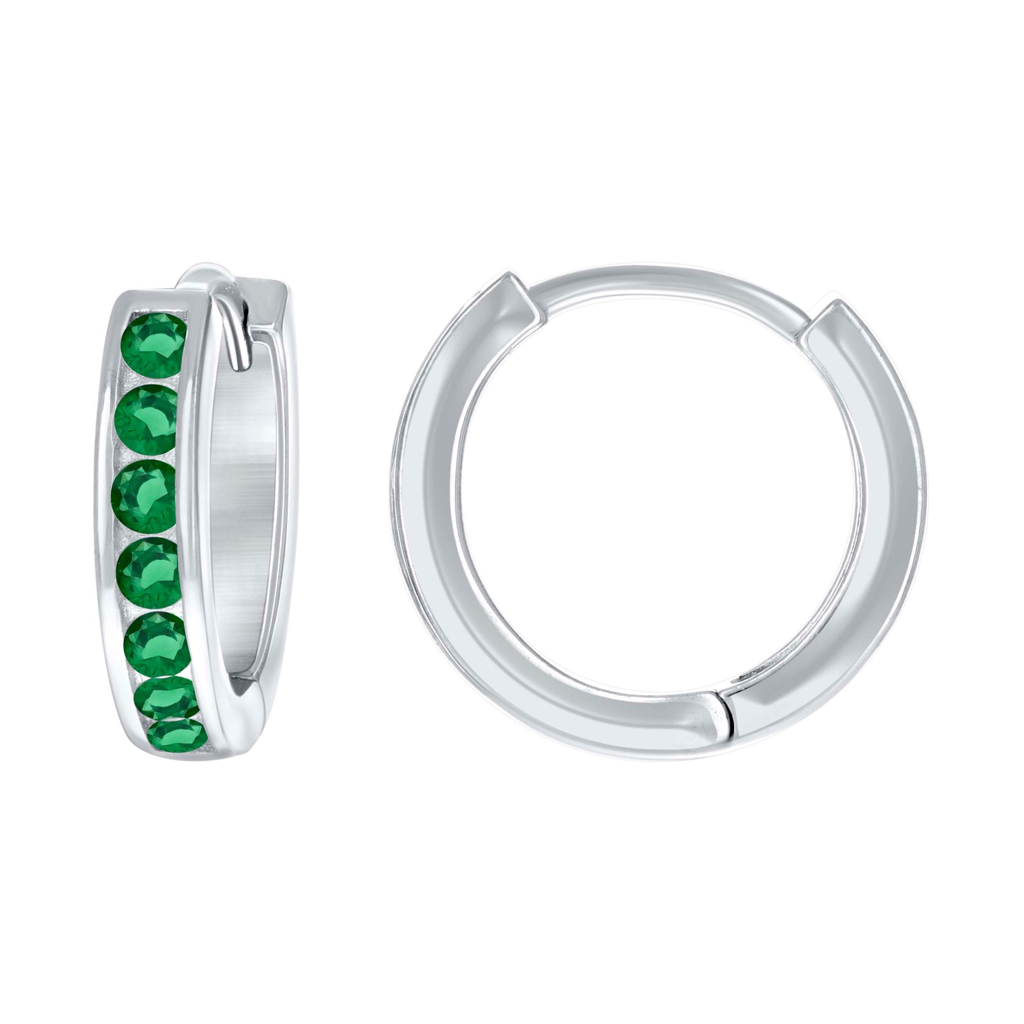 925 Sterling Silver & Cz Earring