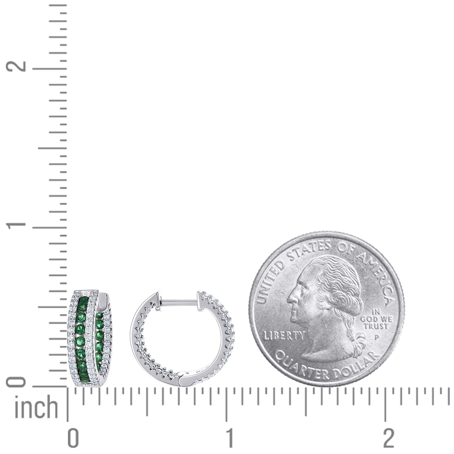 925 Sterling Silver Cz Earrings