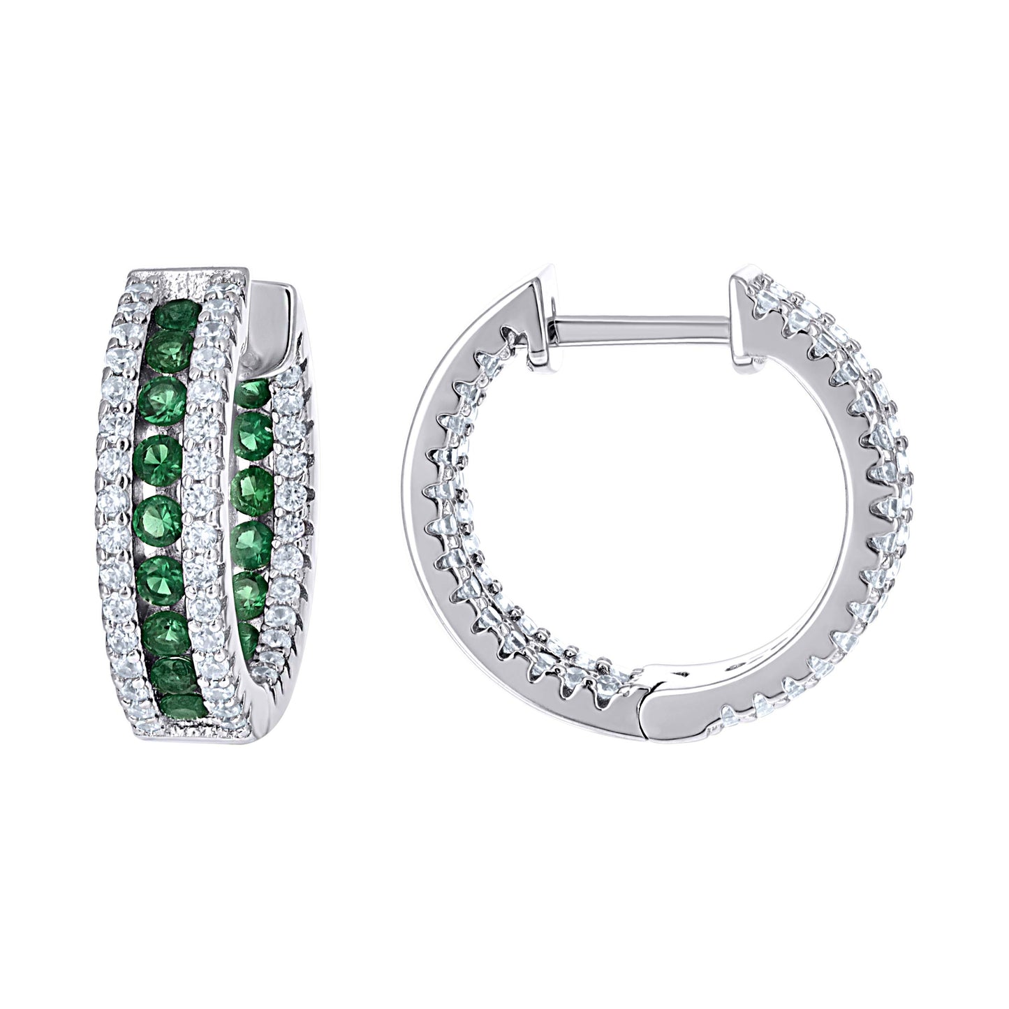925 Sterling Silver Cz Earrings