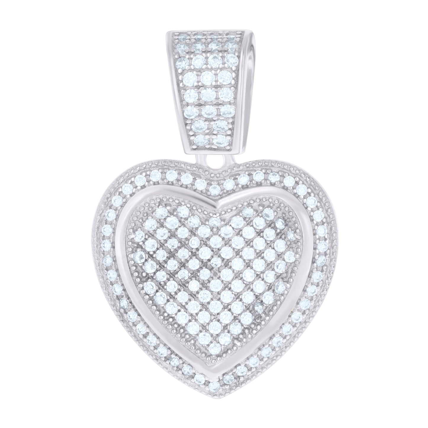 925 Sterling Silver Cz Pendant