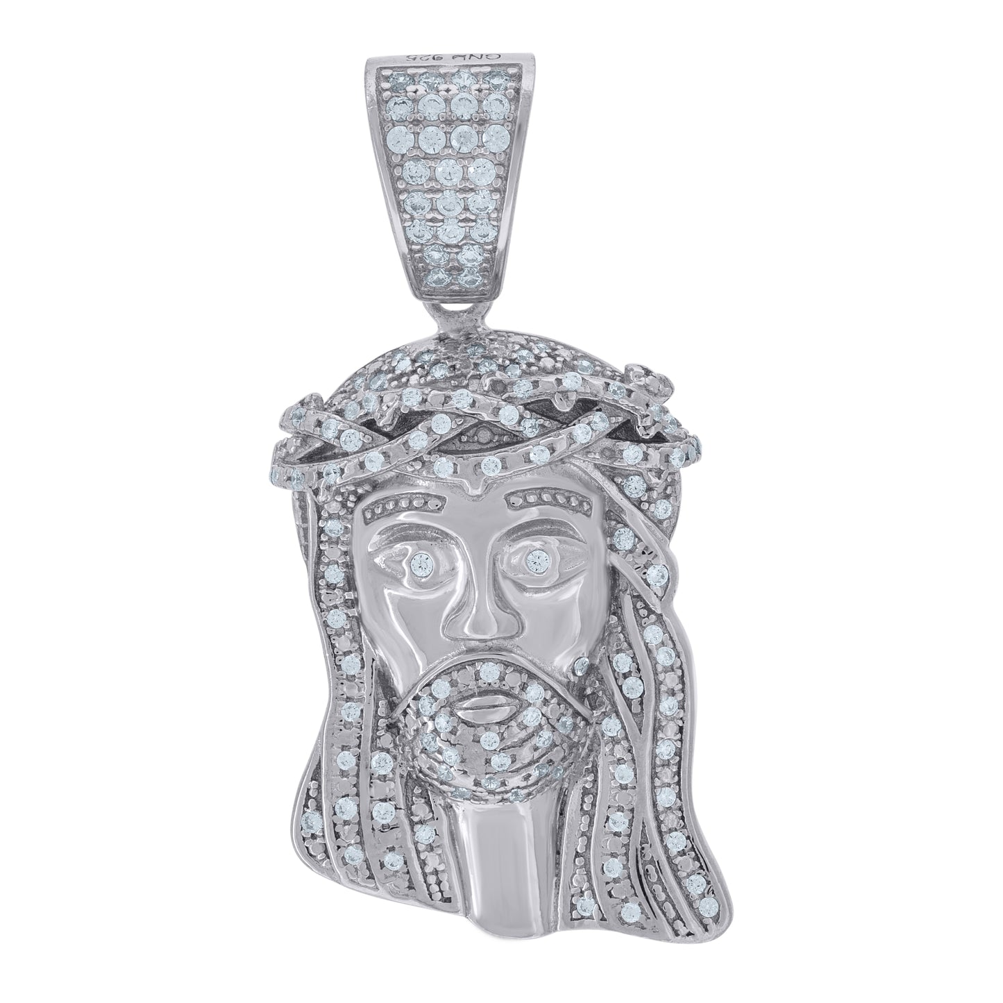 925 Sterling Silver Cz Pendant