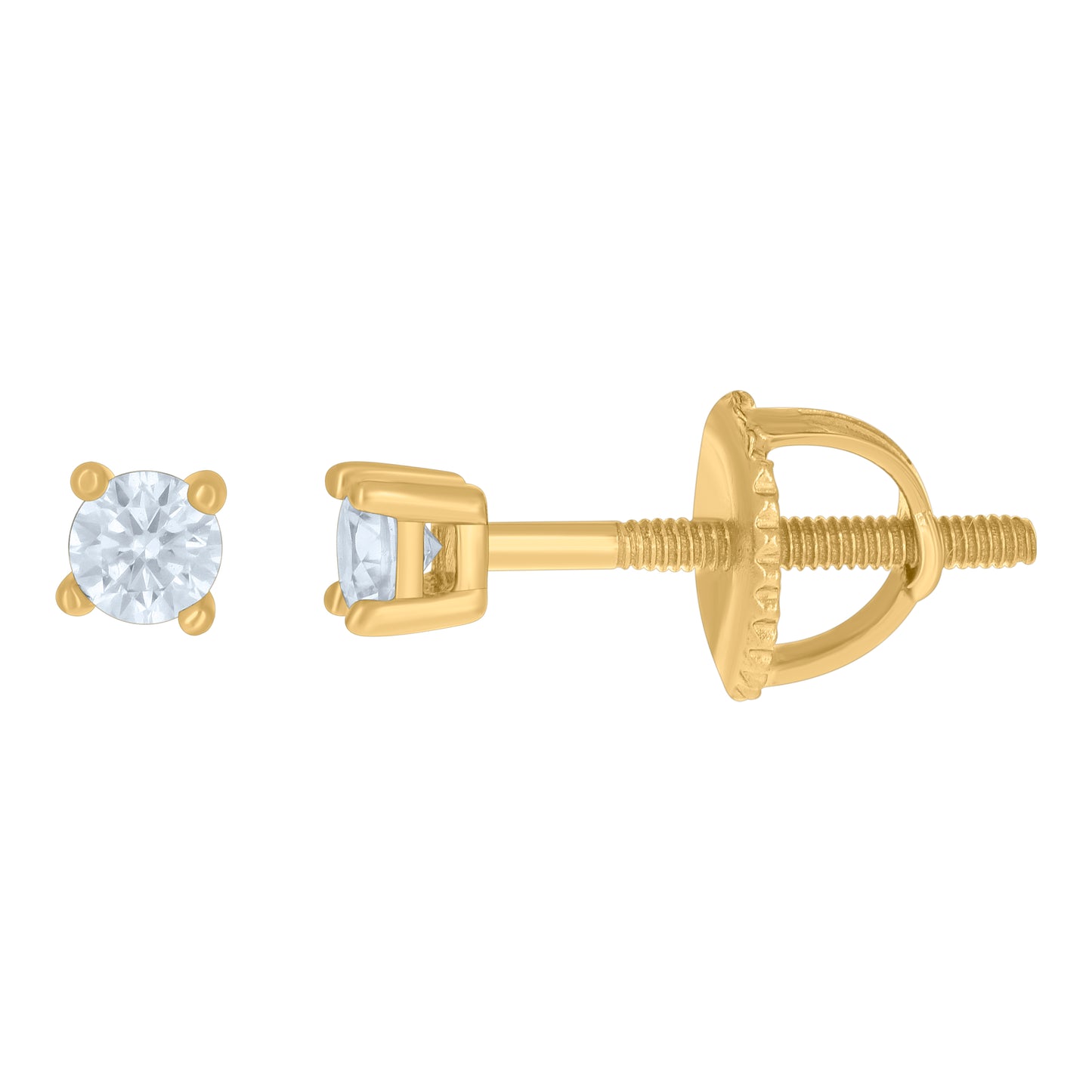 925 Sterling Silver 3mm Round Stud Earrings