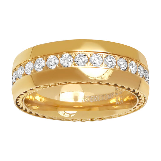 Stainless Steel Ring-Sz9