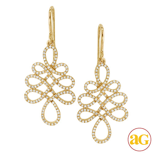 10KY 0.50CTW DIAMOND EARRINGS