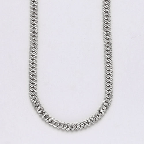 10KW 14.20CTW DIAMOND SQUARE LINK MIAMI CUBAN