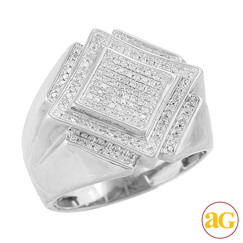 10KW 0.50CTW DIAMOND FANCY MENS RING