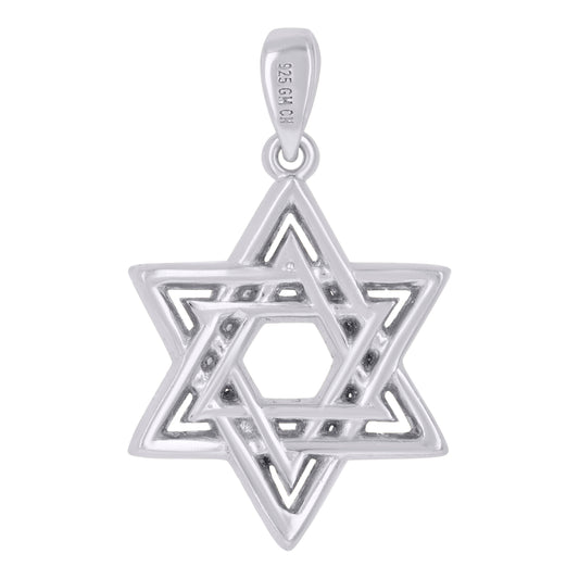 925 Sterling Silver Cz Pendant