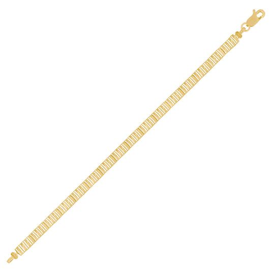 10Kt Gold 7" Bracelet
