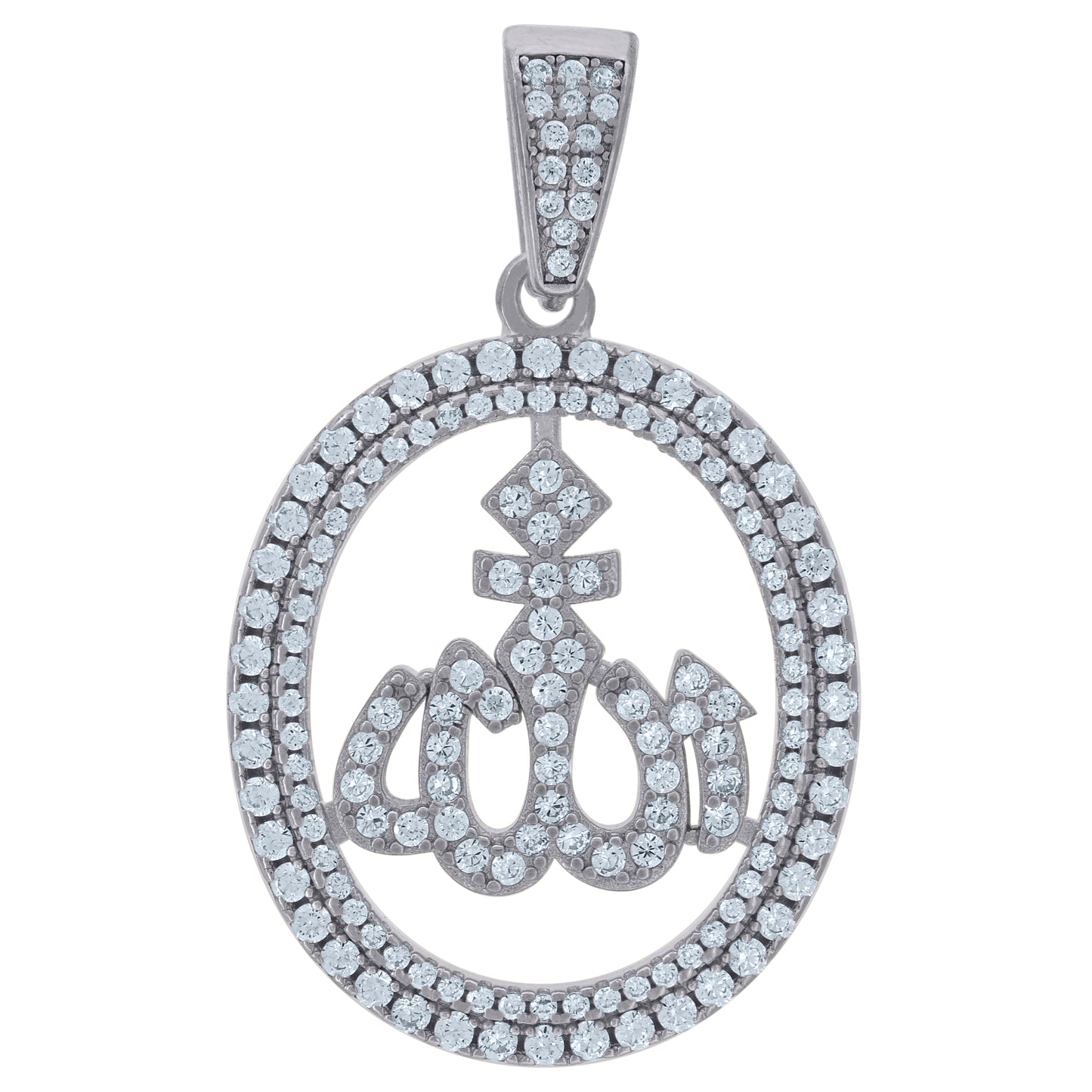 925 Sterling Silver Cz Pendant