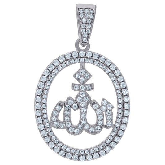 925 Sterling Silver Cz Pendant