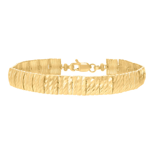 10Kt Gold 7" Bracelet