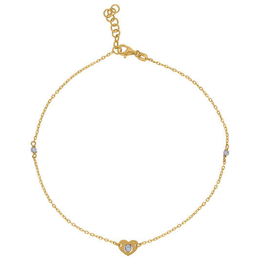 14Kt Gold Anklet