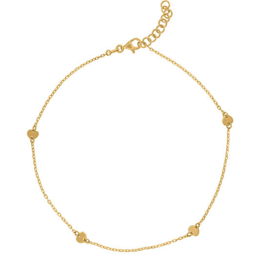 14Kt Gold Anklet