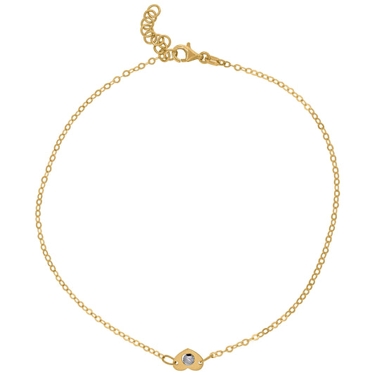 14Kt Gold Anklet