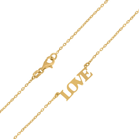 14Kt Gold 18" Necklace