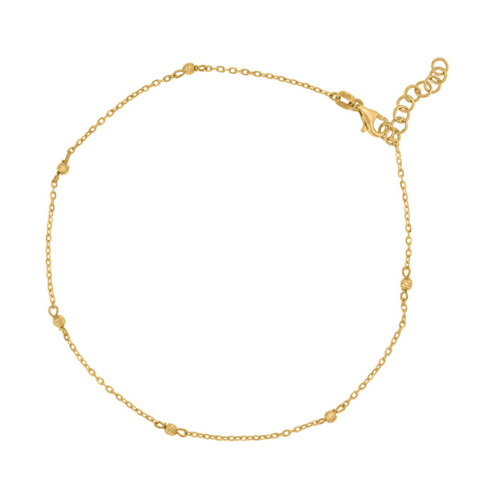 14Kt Gold Anklet