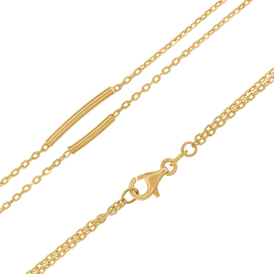 14Kt Gold 18" Necklace