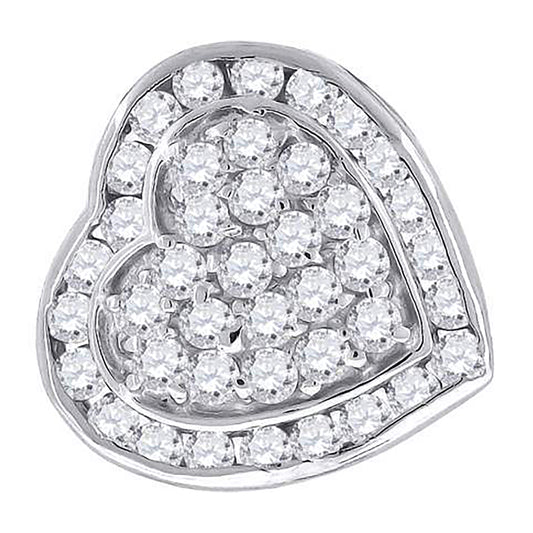 925-Cz Heart Pendant