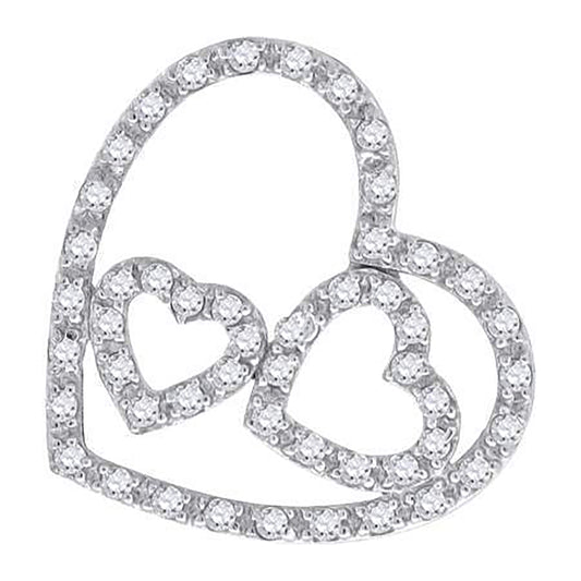 925-Cz Heart Pendant