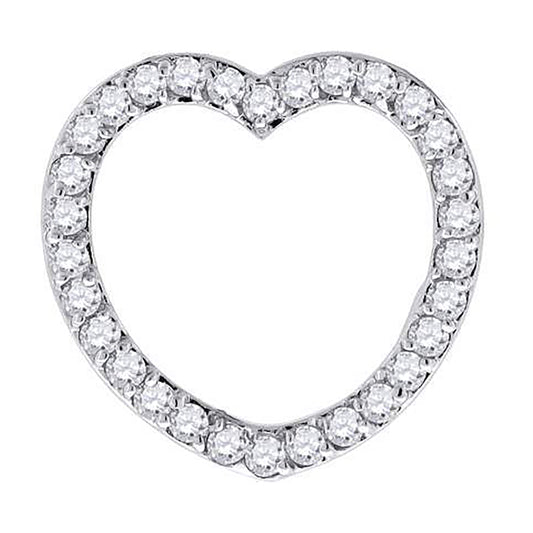 925-Cz Heart Pendant