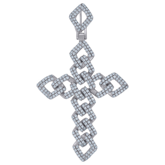 925 Sterling Silver Cz Pendant