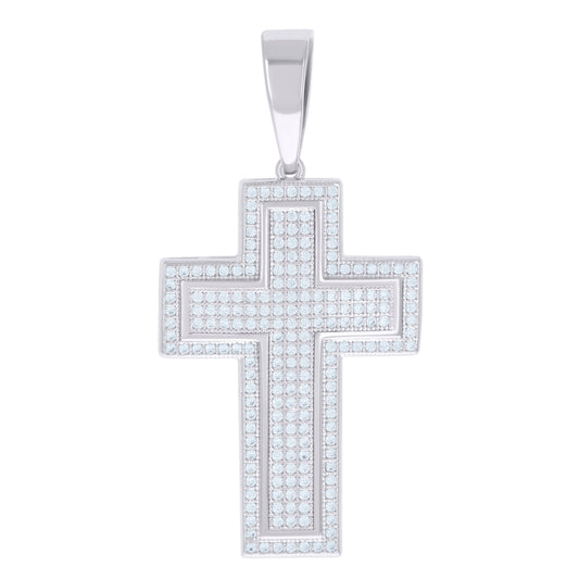 925 Sterling Silver Cz Pendant