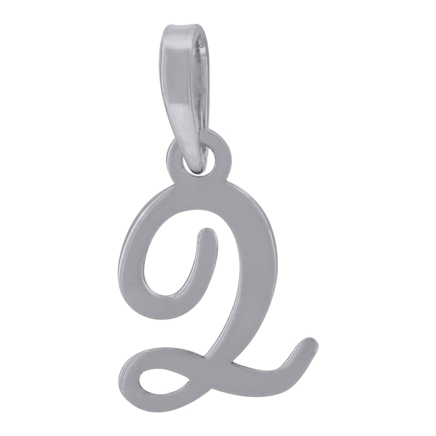 925 Sterling Silver "Q" Initial Pendant