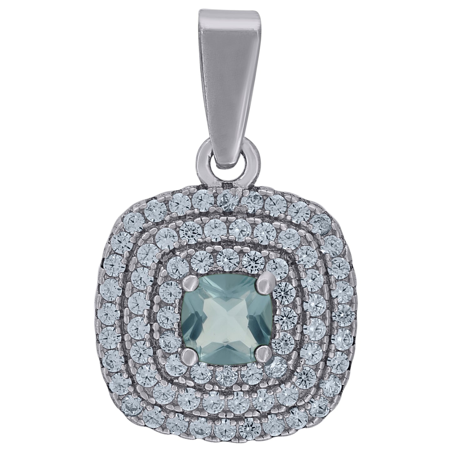 925 Sterling Silver Cz Pendant