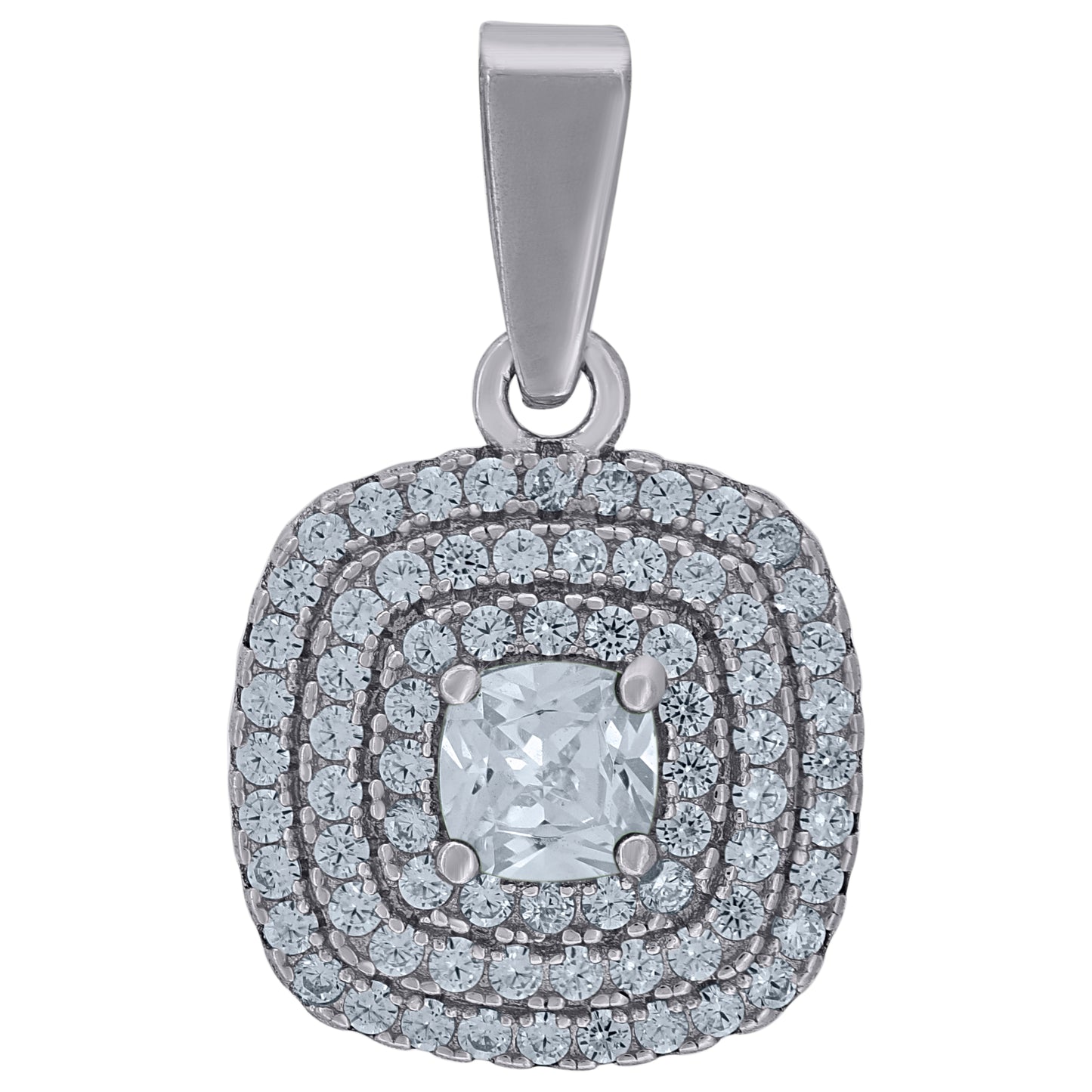 925 Sterling Silver Cz Pendant