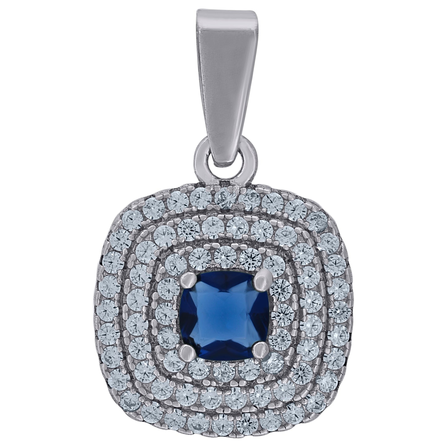 925 Sterling Silver Cz Pendant