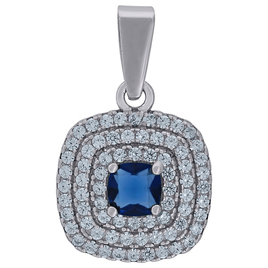 925 Sterling Silver Cz Pendant