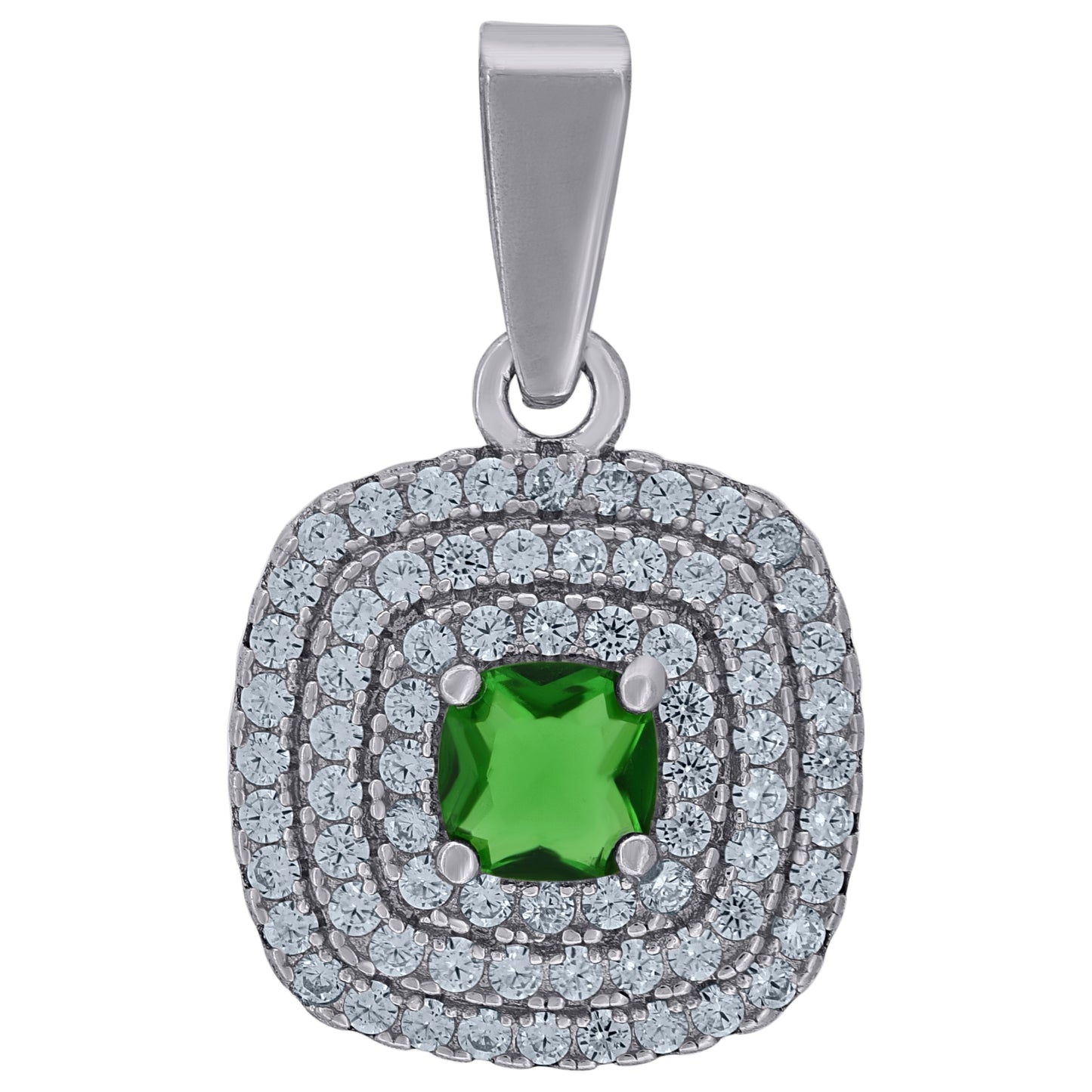 925 Sterling Silver Cz Pendant