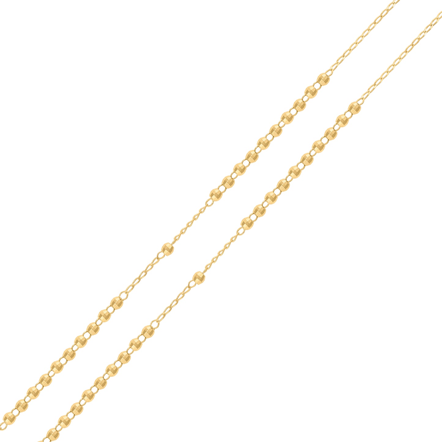 925 Sterling Silver 3mm D/C Rosary
