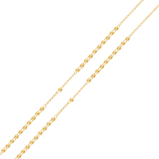 925 Sterling Silver 3mm D/C Rosary