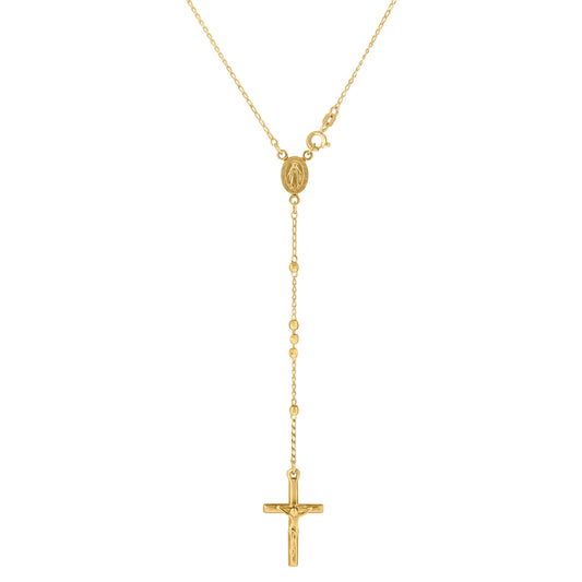 925 Sterling Silver 3mm D/C Rosary