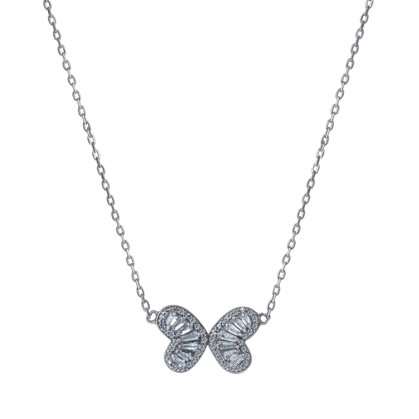 925 Sterling Silver Fancy Necklace