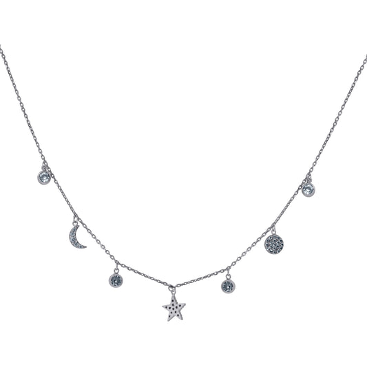 925 Sterling Silver Fancy Necklace