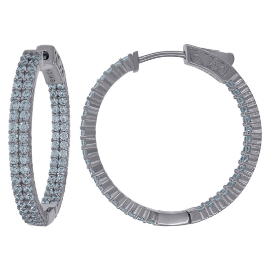 925 Sterling Silver Hoop Earrings