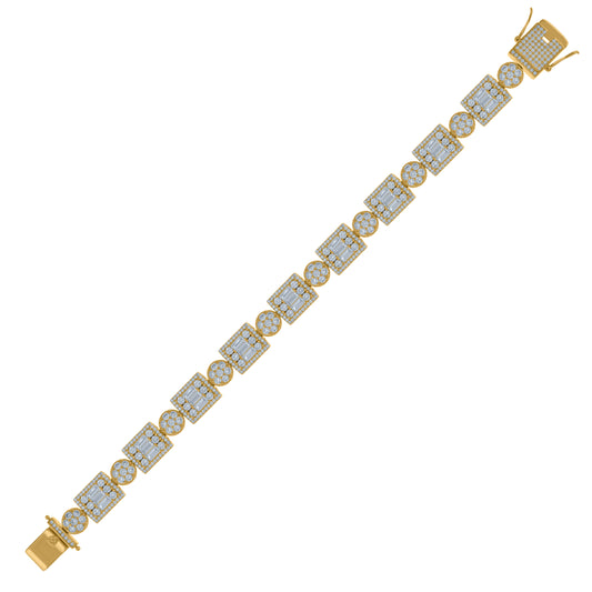 925 Sterling Silver Bracelet 12mm-9"