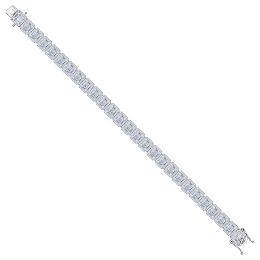 925 Sterling Silver Bracelet 10mm-9"