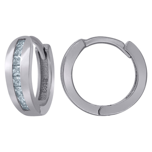 925 Sterling Silver Hoop Earrings