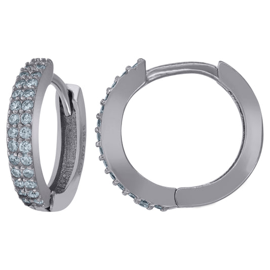 925 Sterling Silver Hoop Earrings
