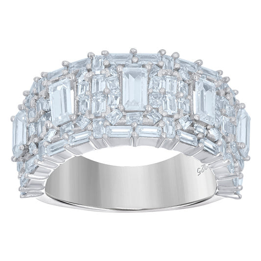 925-Sterling Silver Ring-Sz8