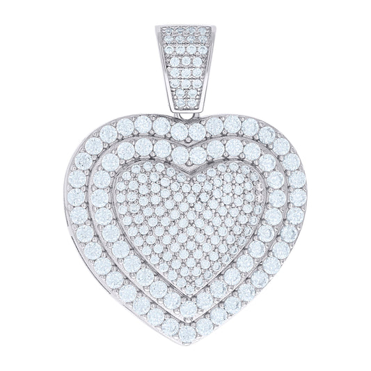 925-Sterling Silver Cz Pendant